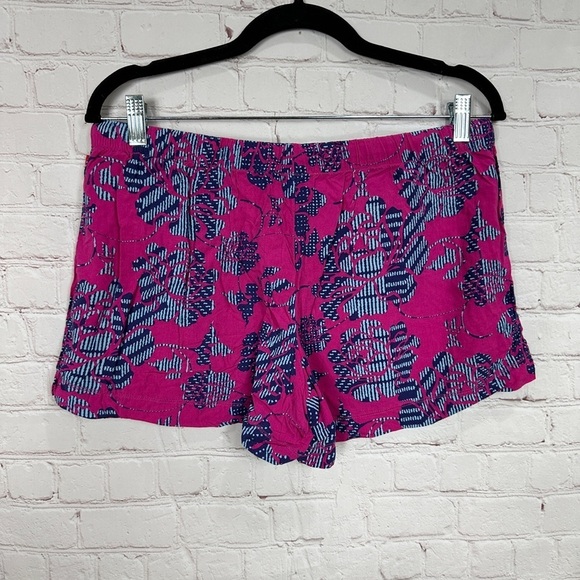 Josie By Natori Pajama lounge comfort shorts Floral, sz L, GUC‎ - Picture 4 of 6